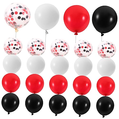 TOKIDNY Riesiger Stehender Happy Birthday Folienballon Partyballon Für Geburtstagsfeiern Hochzeiten Und Babypartys Inklusive Band Für Einfache Dekoration Und Aufstellung von TOKIDNY