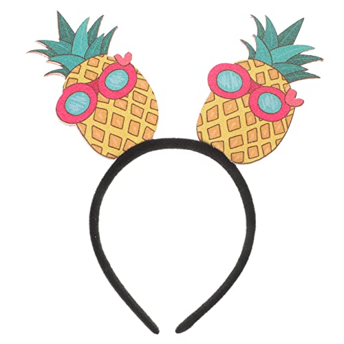 TOKIDNY Stirnband Aus Kokosnussbaum Haarschmuck Im Hawaii-stil Luau-party-stirnbänder Hawaiianische Party-cosplay-stirnbänder Sommer-headbopper Stirnbänder Für Festivalkostüme Gefühlt von TOKIDNY