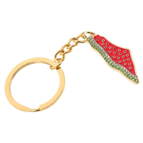 TOKIDNY Wassermelonen Schlüsselanhänger Schlüsselanhänger Geldbörsen Schlüsselanhänger Bulk Charms Für Schlüsselanhänger Schlüsselanhänger Schöne Wassermelonen Hänge Charms Obst von TOKIDNY