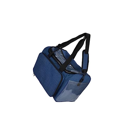 TOKIDNY Wollgarn-aufbewahrungstasche Aufbewahrungstasche Mit Großer Kapazität Reise-stricktasche Stoff-organizer Handtaschen-organizer-einsätze Kosmetischer Reisebehälter Blue von TOKIDNY