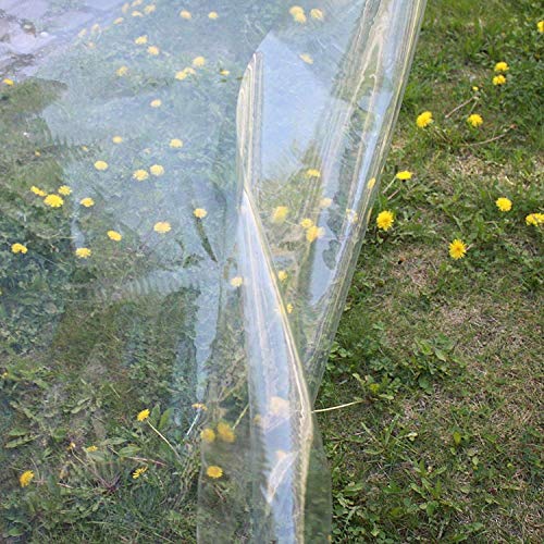 TOLKO Folie transparent 0,2mm | Stabil flexibel Wasserdicht | Klarsichtfolie Meterware | Tischdecke Tischschutz Kunststofffolie Fensterfolie | transparente Folie für Innen und Außen 137cm breit von TOLKO