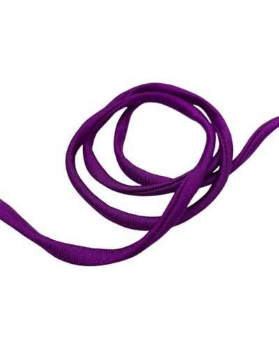 Bordüre Schlauchband Ibiza Bademode genäht Saum Elastische Lycra einfarbig Höhe 5 mm - Violett Bordüre Schlauchband Ibiza Bademode genäht Saum Elastische Lycra einfarbig Höhe 5 mm - Violett von TOMASELLI MERCERIA