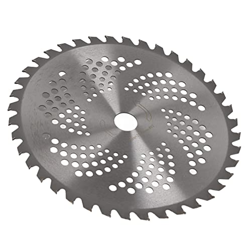 TOOLSGO 255mm 40-Zahn Hochgeschwindigkeitsstahl-Bürstenmäher-Sägeblatt – Multifunktionales Ersatzsägeblatt für Rasenmäher und Grastrimmer TOOLSGO 255mm 40-Zahn Hochgeschwindigkeitsstahl-Bürstenmäher-Sägeblatt – Multifunktionales Ersatzsägeblatt für Rasenmäher und Grastrimmer von TOOLSGO