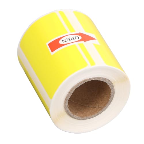 TOOLSGO 50 X 30 mm Thermoetikett Selbstklebendes Etikettenpapier Wasserfest Ölbeständig Sortieraufkleber Tintenloser Druck Thermoetiketten Handbuch Bürobedarf von TOOLSGO