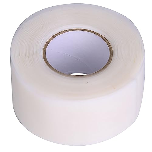 TOOLSGO Klebeband Stark klebend Wasserdicht PVC-PPR-Rohrwickelband für Drainagerohre Metall Elektrische Außenrohre Unterirdische Leitungen (White) von TOOLSGO