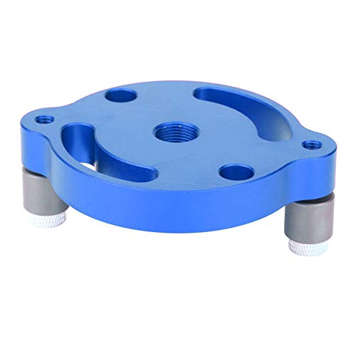 TOOLSGO Locher FüR Holzplatten Aluminium-KöRnerlehre Einfach Zu Bedienendes Holzbearbeitungswerkzeug (X600-1-Blau) von TOOLSGO