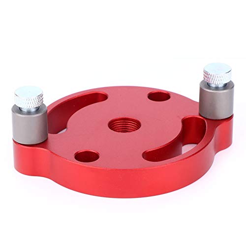 TOOLSGO Locher FüR Holzplatten Aluminium-KöRnerlehre Einfach Zu Bedienendes Holzbearbeitungswerkzeug (X600-1-Rot) von TOOLSGO