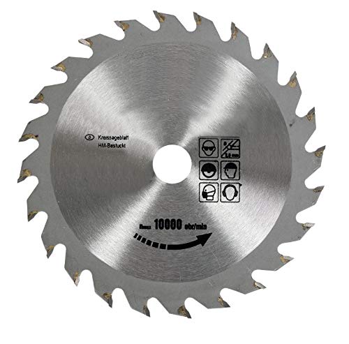 Hartmetall Kreissägeblatt Sägeblatt mit 24 Zähne 250 x 30 mm von TOOLTRADERS