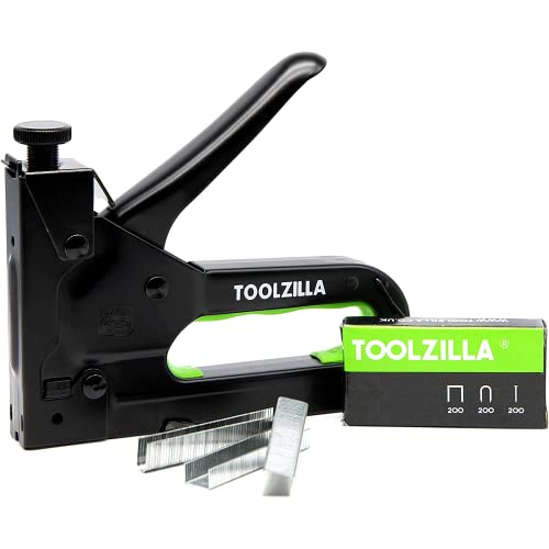 TOOLZILLA Special Edition Heavy Duty Heftpistole & 600 Heftklammern Auswahl-Pack von TOOLZILLA