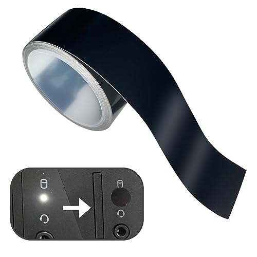 TOOSIS Light Blocking Tape Black 1in X 8.2Ft Black Dimming Stickers für Elektronik, Blocking alle von Licht, Licht Dimmen deckt Blatt für LED, Fenster, Router, Kabel von TOOSIS