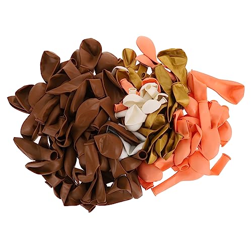 143 Stück Ballonanzug Ballons für Ballonbogen Minze Ballons Ballonbogen-Clips Ballons der Abschlusssaison ballon set luftballons set Latexballon Partygeschenke Emulsion Coffee TOPBATHY von TOPBATHY