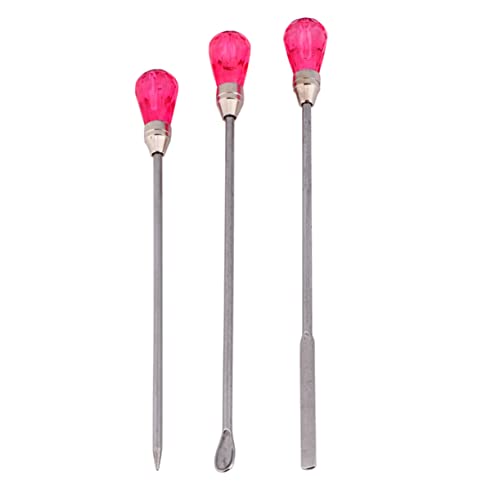 TOPBATHY 1 Satz 3St Handgemachtes Leim-Einstell Werkzeug Nail-Art-Kit Epoxidkleber Schmuck schmuckherstellung zubehör schmuckwerkzeug Set Epoxid-UV-Kleber Schmuckzubehör Wiederverwendbar von TOPBATHY