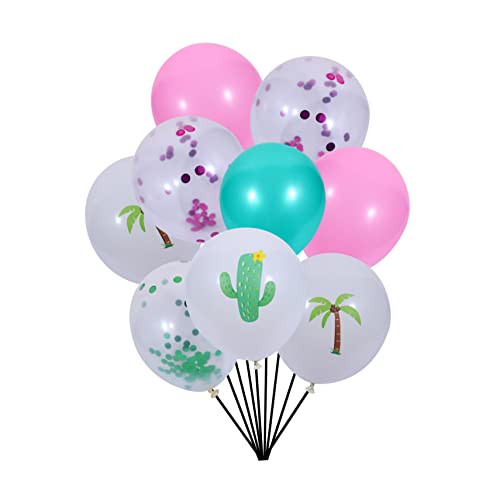 TOPBATHY 1 Satz 60 Stk Kaktus Ballon Bogen-kit Ständerbausatz Blitzanzug Tropische Party Luftballon Hochzeitsdeko Latexballons Partyballon Partyzubehör Emulsion von TOPBATHY