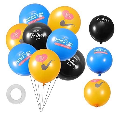 TOPBATHY 1 Satz Ballon zum Vatertag vatertagsgeschenk vatertag ballon vatertaggeschenk vstertagsgeschenke Jubiläum Helium hochzeitsdeko Luau-Ballons Partydekorationen Latexballon Emulsion von TOPBATHY