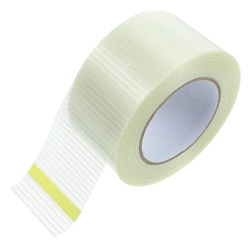 TOPBATHY 1Rolle Faserband für Zelt Planenreparatur Wasserdichtes Klebeband aus Hohe Haftkraft für Außenanwendungen Langlebig Rückstandsfrei Abziehbar TOPBATHY 1Rolle Faserband für Zelt Planenreparatur Wasserdichtes Klebeband aus Hohe Haftkraft für Außenanwendungen Langlebig Rückstandsfrei Abziehbar von TOPBATHY