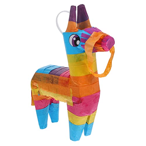 TOPBATHY 1stk Piñata Tierwelt Hasenzubehör Mini-regenbogen-pinatas Pinata Mit Süßigkeiten Geburtstag Spielzeug Kleinkind Draußen Spielzeug Pinata-spielzeug Für Kinder Figur Papier Colorful von TOPBATHY