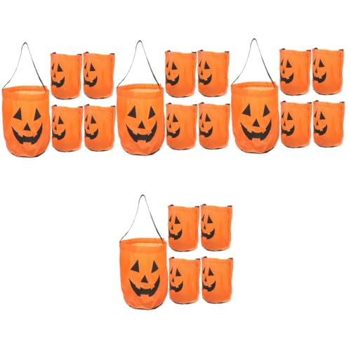 TOPBATHY 20 STK Süßigkeiten Taschen Geschenktüten Halloween-partytüten Süßigkeiten-Paket-Taschen Taschen Behandeln Gastgeschenke Kekstüten Halloween-Party-Requisite Polyester von TOPBATHY