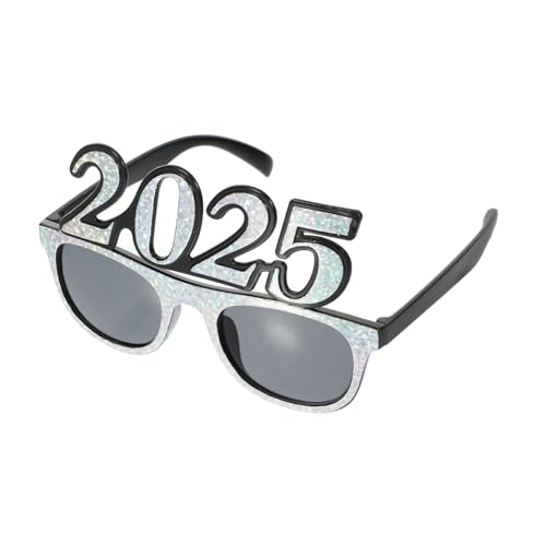 TOPBATHY 2025 2024 Brillen Neujahrsparty-brillen -requisiten Für Das Neue Jahr Party-sonnenbrille Neujahrs-sonnenbrille Brillen Anziehen Silvester Requisiten Silvesterbrille Stk von TOPBATHY