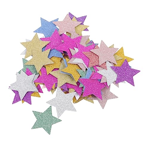 TOPBATHY 300St bunte Sternpailletten Sternförmiges Konfetti Konfetti-Pailletten aus Papier buntes konfetti confetti konfetti bunt Ballonfüller party dekoratives konfetti Glitzerpapier von TOPBATHY