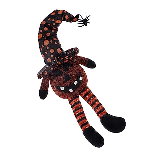 TOPBATHY 3St Kürbis Laterne Ornament Halloween Costume Halloween Kleidung dekorative Wohnaccessoires Halloween-Tischverzierung Heimdekoration Heimwerkerarbeiten Landschaftsstütze Stoff von TOPBATHY