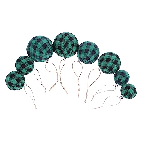 TOPBATHY 8st Stoffball Patricks Baumschmuck Patricks Baumkugel Irland Stoffbälle Festbälle Karneval Stoffbälle Urlaub Diy Stoffbälle Festival-diy-bälle Partyzubehör Schaum von TOPBATHY