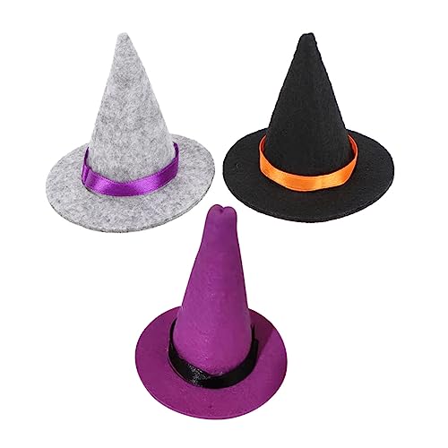 TOPBATHY 9 Stück Mini Hexenhut Halloween Dekorationen Mini Flaschen Alkohol Hexenkostüm Für Frauen Halloween Weinflaschen Dekorationen Halloween Weinflaschen Mini Partyhut von TOPBATHY