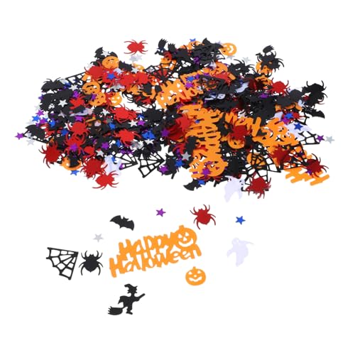 TOPBATHY Halloween-konfetti Ahornblätter Konfetti Süßes Oder Saures Partybevorzugung Konfetti Im Herbst Halloween-tischstreuung Halloween-partygeschenke Konfetti Aus Halloween-papier Pvc von TOPBATHY