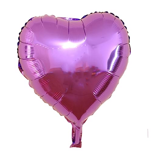 TOPBATHY Herzballons Folienballons Rosé Und Pink Für Hochzeiten Geburtstagsfeiern Und Anträge Partydekoration Und Jubiläumsfeier Supplies von TOPBATHY