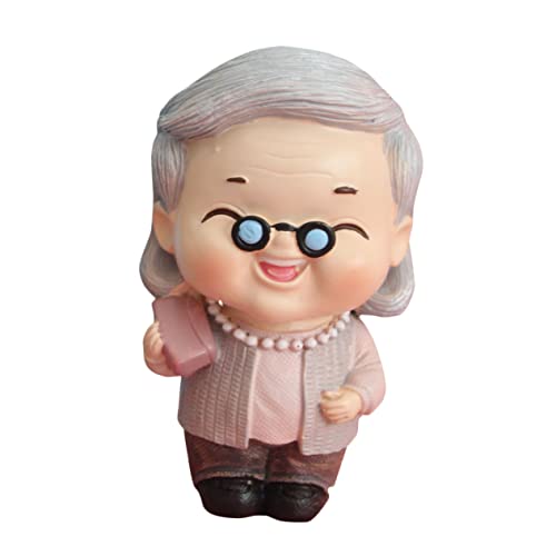 TOPBATHY Kuchendekoration Großeltern Figur aus Resin Dekorative Skulptur für Hochzeit und Feierlichkeiten Niedliche Tortenfigur für Senioren und Enkelkinder Vielseitig Einsetzbar Tischdeko TOPBATHY Kuchendekoration Großeltern Figur aus Resin Dekorative Skulptur für Hochzeit und Feierlichkeiten Niedliche Tortenfigur für Senioren und Enkelkinder Vielseitig Einsetzbar Tischdeko von TOPBATHY