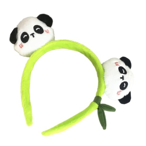 TOPBATHY Panda Stirnband Haar Accessoire Make Up Stirnband Kostüm Stirnband Stirnbänder Für Mädchen Mädchen Stirnbänder Plüschtiere Entwirrbare Haarbürste Kopfband Für Hautpflege von TOPBATHY