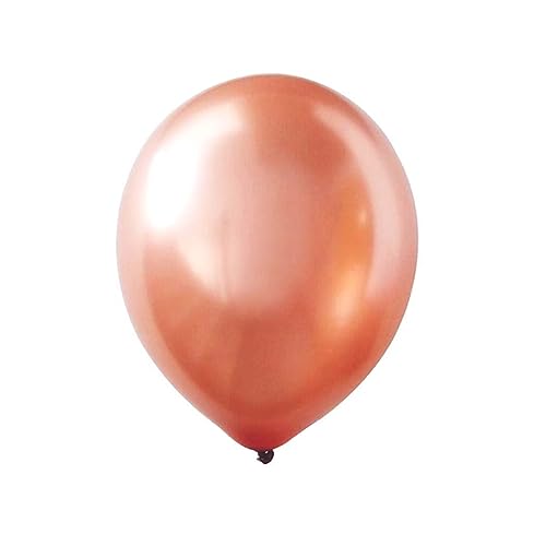 TOPBATHY Rosé Geburtstagsballons Set Zahlenballons + Latexballons + Konfetti Ballons + Sternballons Für von TOPBATHY