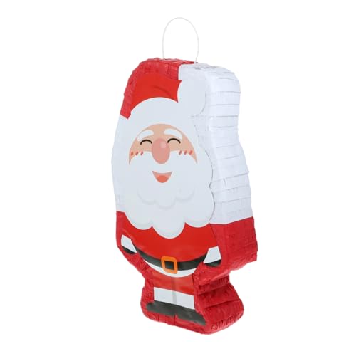 TOPBATHY Santa Pinata halloween pinata weihnachtsmotiv ozdoby bożonarodzeniowe weihnachtsdeko Weihnachtsbaum Pinata Weihnachtsmann gefüllte Pinata-Requisite Weihnachtsfeier Piñata Papier von TOPBATHY