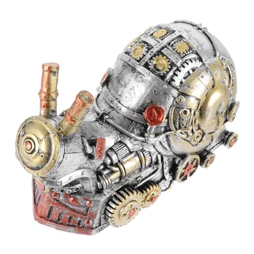 TOPBATHY Steampunk-Ornamente bürodeko büro Dekoration Ideas wohnraumdeko Desk Decoration Aufkleber Junk-Journal-Zubehör bücherregal Schneckenspielzeug Schnecken-Desktop-Ornament Harz von TOPBATHY