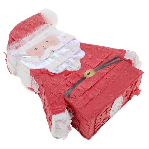 TOPBATHY Weihnachtspinata Weihnachtsbaum Pinata Extra Große Piñata Party Spiel Pinata Plüschtiere Geschenke Candy Box Spielzeug Piñata Weihnachten Kind Mini Papier Rot Schokoladenbonbons von TOPBATHY