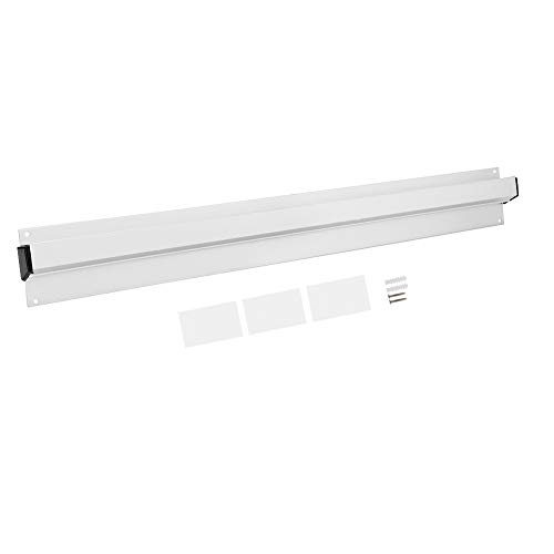 TOPINCN 50 Cm Tickethalter, Quittungshalter, Aluminiumlegierung, Bestellständer, Ticketständer, Silber, Küchenrutsche, Check Rack für Büro, Cafés, Kneipen von TOPINCN