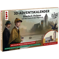 24 DAYS ESCAPE 3D-Adventskalender – Sherlock Holmes und das Castle in den Highlands von TOPP