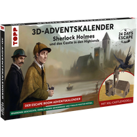 24 DAYS ESCAPE 3D-Adventskalender – Sherlock Holmes und das Castle in den Highlands von TOPP