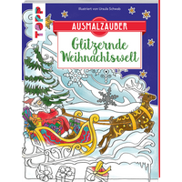 Ausmalzauber - Glitzernde Weihnachtswelt von TOPP