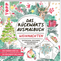 Das Rückwärts-Ausmalbuch Weihnachten von TOPP