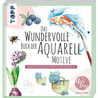 Das wundervolle Buch der Aquarell-Motive von TOPP