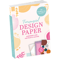 Design Paper A6 Formenspiel. Mit Handlettering-Grundkurs von TOPP