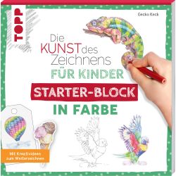 Die Kunst des Zeichnens für Kinder – Starterblock in Farbe von TOPP