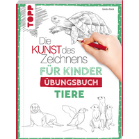 Die Kunst des Zeichnens für Kinder Übungsbuch - Tiere von TOPP