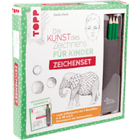 Die Kunst des Zeichnens für Kinder Zeichenset von TOPP