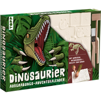 Dinosaurier -  Der Ausgrabungs-Adventskalender. 24 coole Überraschungen zum Ausgraben und Entdecken von TOPP