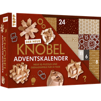 Knobelspiel-Adventskalender – Neue IQ-Puzzles und Geduldsspiele für 24 Tage von TOPP