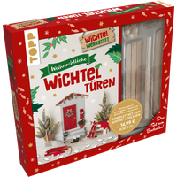 Kreativ-Set: Weihnachtliche Wichteltüren. von TOPP