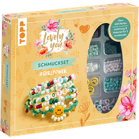 Lovely You Schmuckset #GirlPower. Anleitung und Material für 5 Armbänder von TOPP