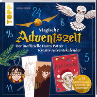 Magische Adventszeit. Der inoffizielle Harry Potter Kreativ-Adventskalender. Adventskalenderbuch von TOPP