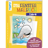 Mein erstes Fenster-Malbuch Tiere von TOPP